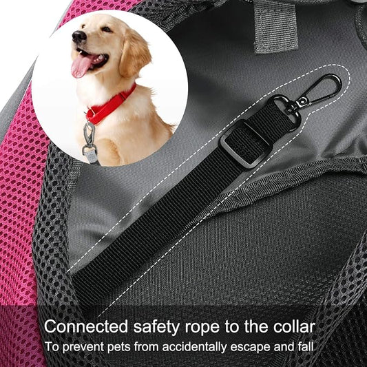 FDJASGY Pet Sling Carrier for Small Dogs Cats, Breathable Mesh Travelling Hand - Image 2