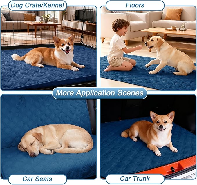 hyha Waterproof Dog Blanket, Reversible Pet Bed Blanket, Soft Sofa Couch Cover - Image 5