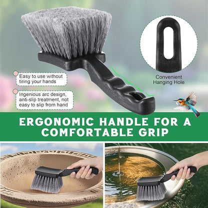 2 Pack Brush for Bird Baths, Bird Bath Cleaner - Image 3