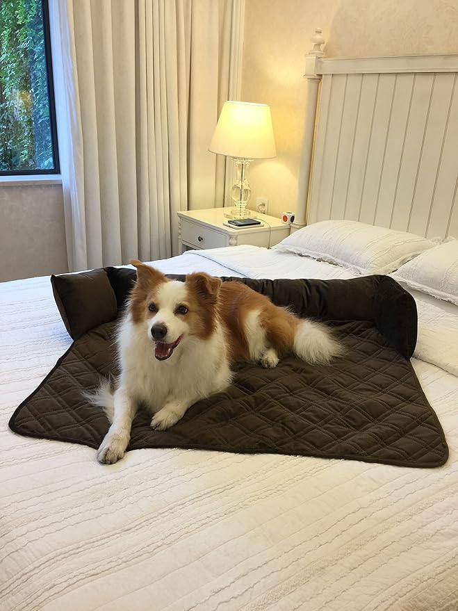 Brilliant Sunshine Premium Calming Dog Bed Mat, Silky Velvet, Removable - Image 7