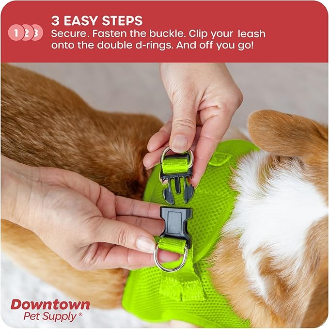 Downtown Pet Supply Step-in Dog Harness – No Pull, Adjustable Padded Mesh - Image 5