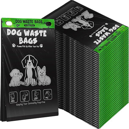 Ireer 40 Count 4000 Pcs Header Bag Bulk Cute Dog Pet Waste Bags Bulk Poop by Ireer