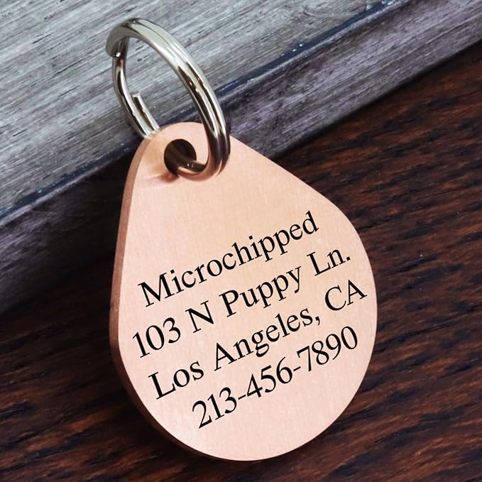 Ultra Joys Dog ID Tag, Custom Dog Tag Personalized Cat Tag, Pet ID Tag - Image 4