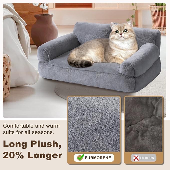Cat Beds for Indoor Cats, Cat Couch Bed, Cute Cats Sofas for Pets, Small Dog - Image 4