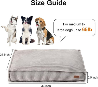 FUKUMARU 5.5-Inch Thick Dog Bed Mat, Washable Cat Bed - Image 7