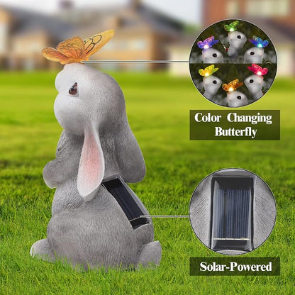 Garden Statue Outdoor Decor-Rabbit - Image 2