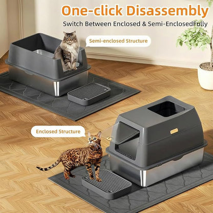 Stainless Steel Litter Box - Image 3