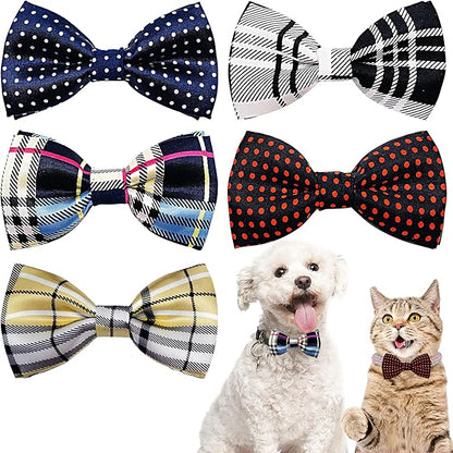 PET SHOW Pet Small Dogs Collar Embellishment Attachment Bow Ties Puppies Cats by PETSHOW