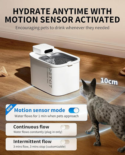 PETKIT EVERSWEET MAX Cordless Cat Water Fountain - Image 3