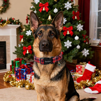 Unique Style Paws Christmas Dog Collar Plastic Buckle - Image 4