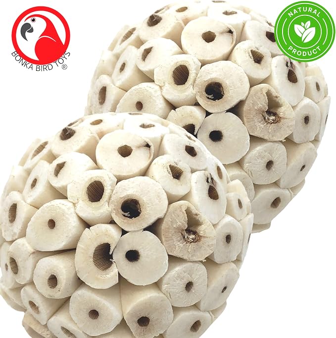 Bonka Bird Toys 2363 Pk2 Large Sola Atta Ball Bird Toys - Image 5