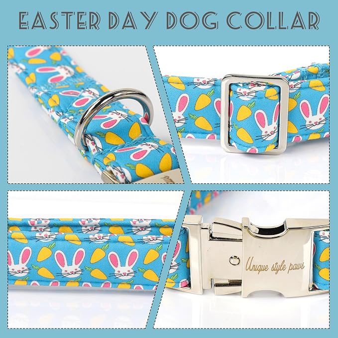 Unique style paws Dog Collar Metal Buckle Collar - Image 3