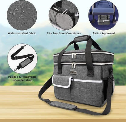 BAGLHER Dog Travel Bag for Supplies - Image 4