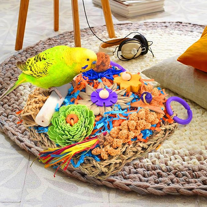 KATUMO Bird Toys, Cockatiel Foraging Shredder Toys - Image 4
