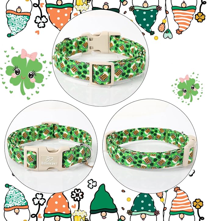 St Patricks Day Dog Collar for Small Dogs - Image 5