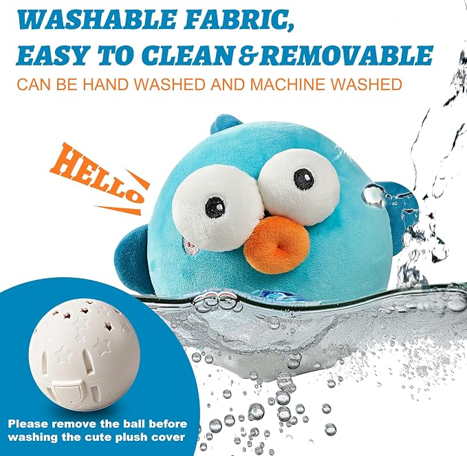 Dog Toys, Rechargeable Crinkle Chew Interactive Squeaky Toy - Image 5