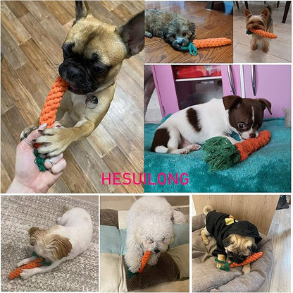 Dog Toys 3 PCS Puppy Teething Chew Toys, Dog Rope Toys, Cat Chew Toys, Safe - Image 4