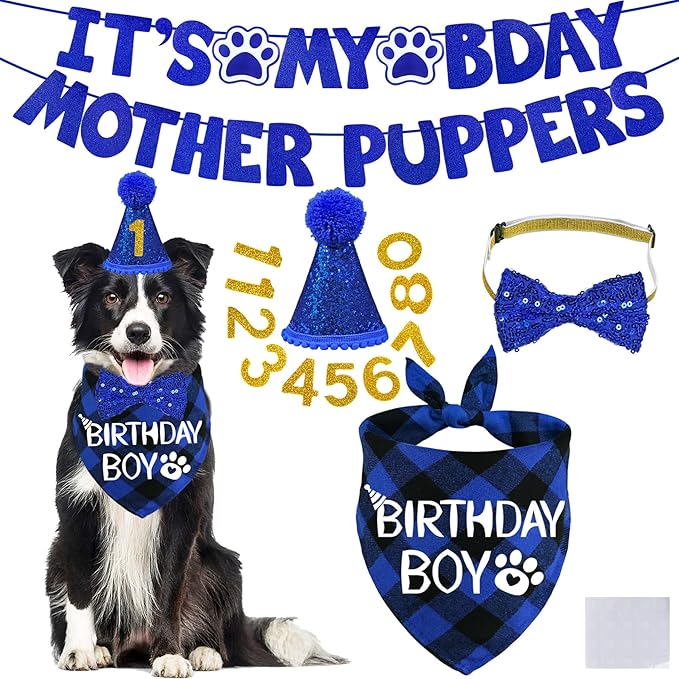 STMK Dog Birthday Decorations by STMK