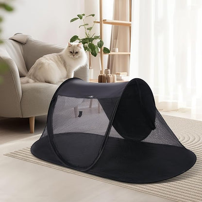 X-ZONE PET Outdoor Cat Tent, Pop Up Cat Playpen, Pet Enclosure Suitable Birds - Image 6