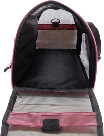 Cat Carrier, Soft-Sided Pet Travel Carrier - Image 5