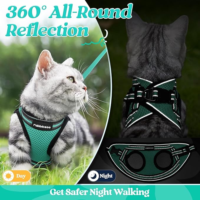 rabbitgoo Cat Harness and Leash Set - Image 8