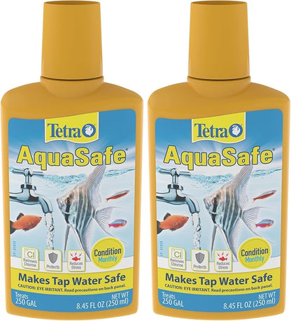 Tetra 16172 AquaSafe Fish Tank Water Conditioner, 8.45 fl oz by Tetra