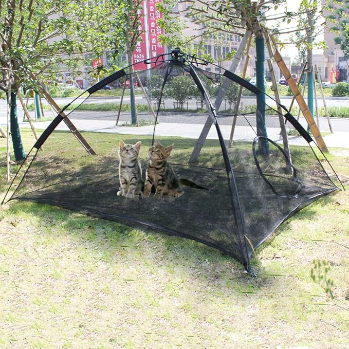Portable Large Pop Up Pet Cat Tents Enclosures by HI+SUYI