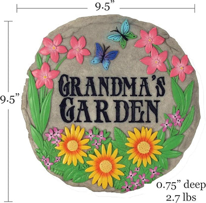 Spoontiques - Garden Décor - Grandma’s Garden Stepping Stone - Decorative Stone - Image 5