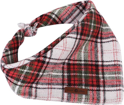 Lionet Paws Christmas Dog Bandana Washable Cotton Handkerchief Scarf Triangle - Image 5