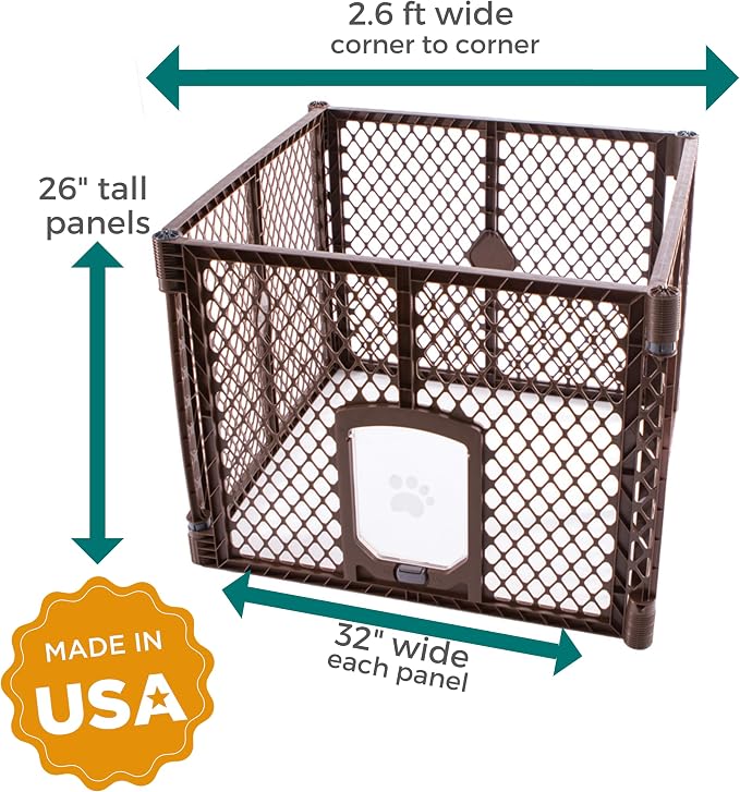 MyPet North States Petyard Passage: 4-Panel Folding Dog Playpen Indoor or - Image 8