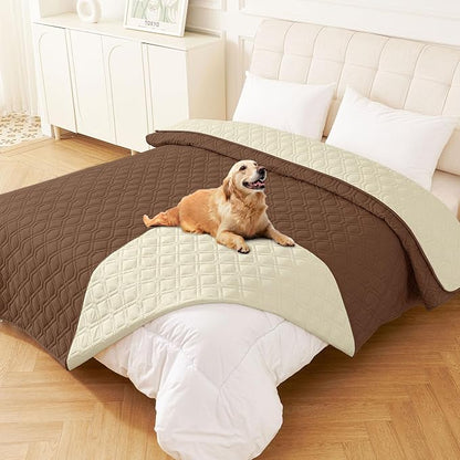 hyha Waterproof Dog Bed Blanket, Soft Pet Blankets, Waterproof Couch Cover by hyha