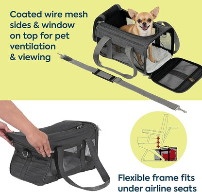 Sherpa Original Deluxe Travel Pet Carrier, Airline Approved & Guaranteed On - Image 2