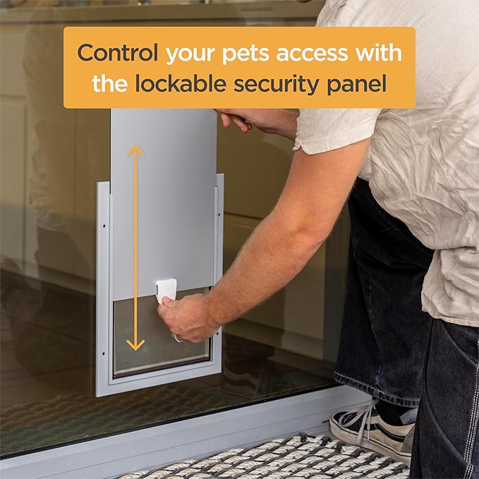 Hakuna Pets Deluxe Aluminum Pet, Cat and Dog Door - Image 7