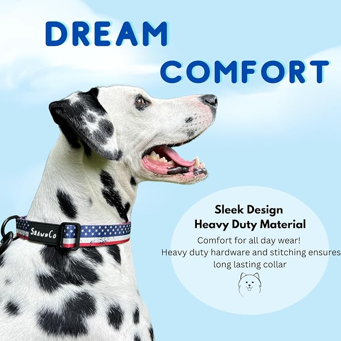 ShawnCo Dream Walk Dog Collar- Premium, Adjustable and Comfortable Pet Collar - Image 2
