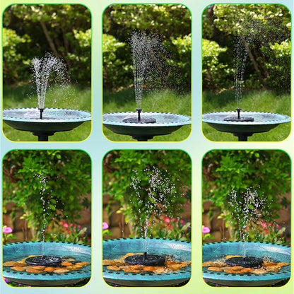 AMZtime Solar Water Fountain, Upgraded Solar Bird Bath Fountains - Image 3