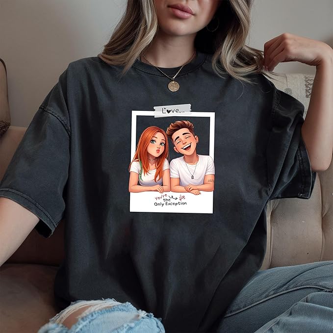 Custom Bootleg Rap Tee, Personalized Girlfriend Vintage Graphic T-Shirt - Image 6