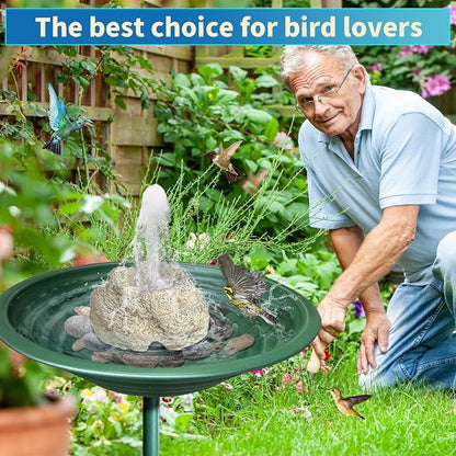 SAC SMARTEN ARTS Fountain for Bird Baths for Bird Bath Fountain - Image 8