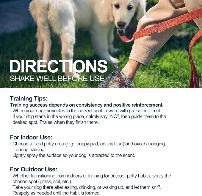 Potty Training Spray for Dogs – 5 fl oz /150ml Dog Pee Training Aid for Puppies - Image 7