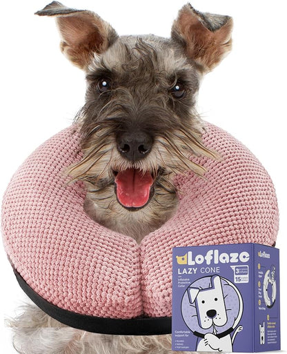 Soft Inflatable Dog Cone Collar by Loflaze