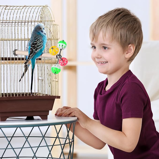 Stand Perch Toy with Rotating Balls - Image 5