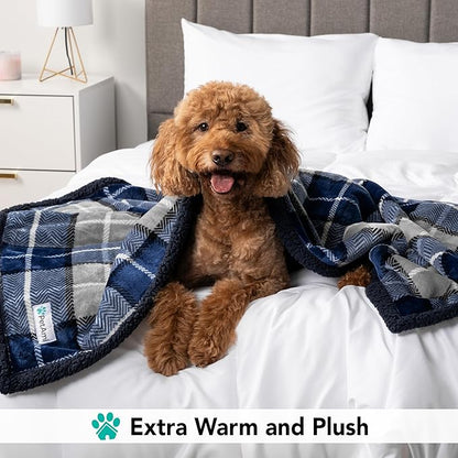 PetAmi Dog Blanket for Medium Large Dogs, Pet Bed Blanket Cat Puppy Kitten - Image 4