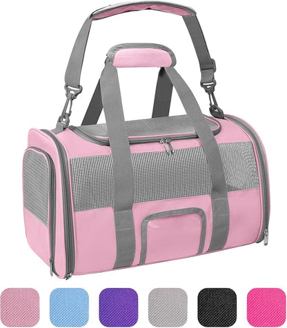 Pet Carrier Airline Approved for Puppy Medium Cats 15 Lbs Small Dog Carrier - Image 6