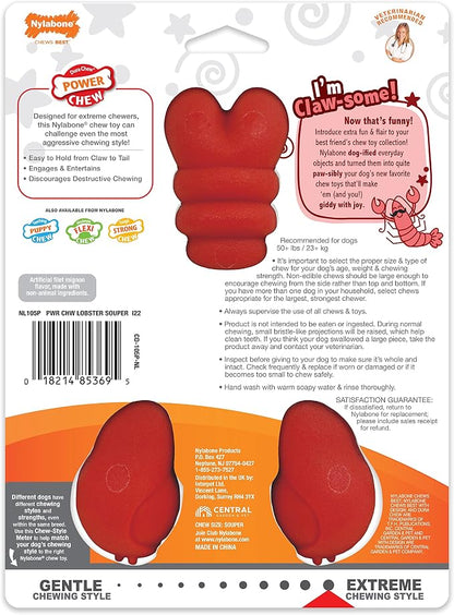Nylabone Lobster Power Chew Toy - Image 12