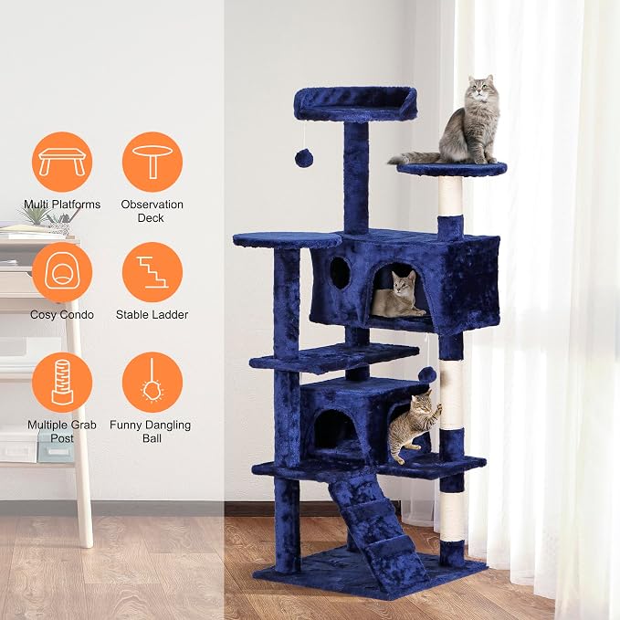Multi-Level Cat Tree Tower - Image 6