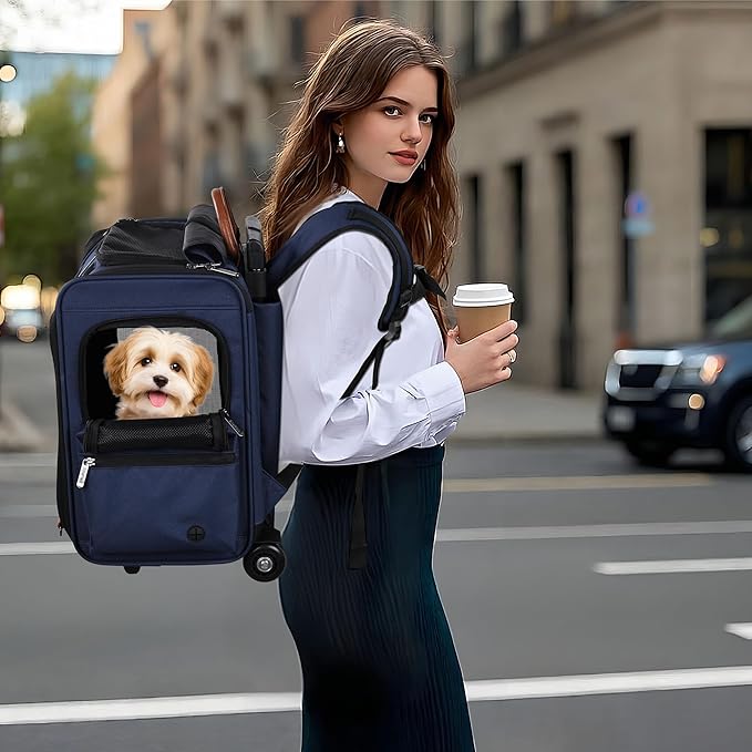 EliteField Deluxe Backpack Pet Carrier, Travel Soft-Sided Carrier Bag - Image 2