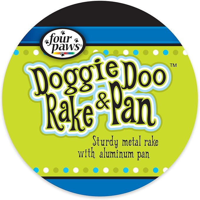 Four Paws Stainless Steel Long-Handled Dog Pooper Scooper Rake & Pan 2 Piece Set - Image 6