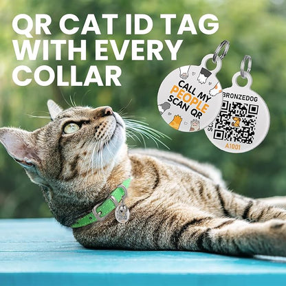 BRONZEDOG Leather Cat Collar - Image 3