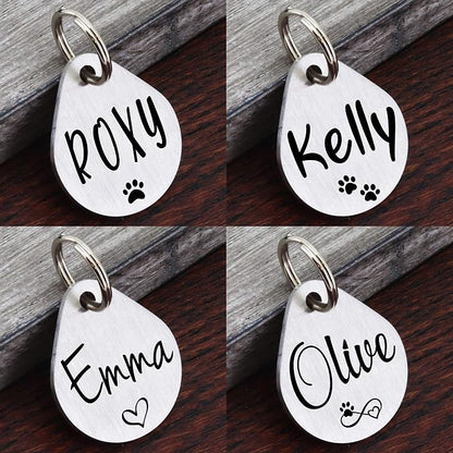 Ultra Joys Dog ID Tag, Custom Dog Tag Personalized Cat Tag, Pet ID Tag - Image 3