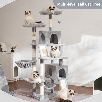 Cat Tree for Indoor Cats, Sturdy Cat Tree House - Image 8