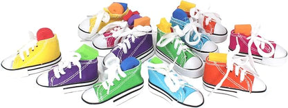 Bonka Bird Toys Pk12 Mini Sneakers 3" Long by 1.50" High by 1.25" Wide Parrot - Image 2